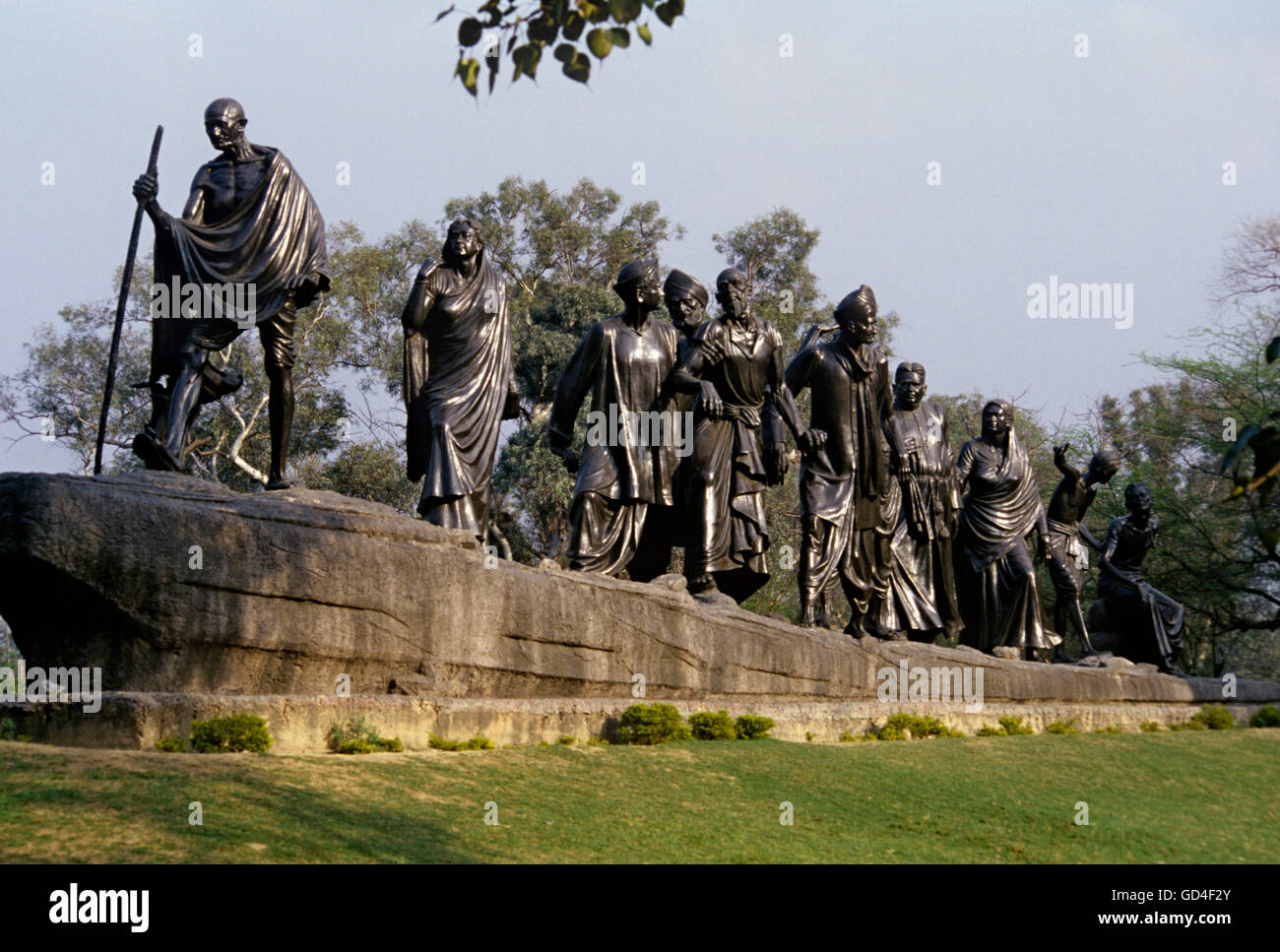 Gyaraah Murti Stockfoto