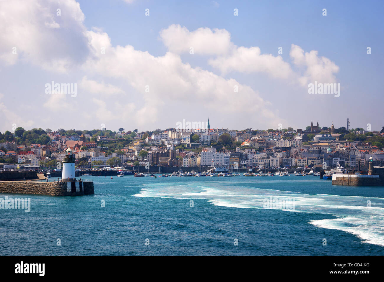 Saint Peter Port, Guernsey Stockfoto