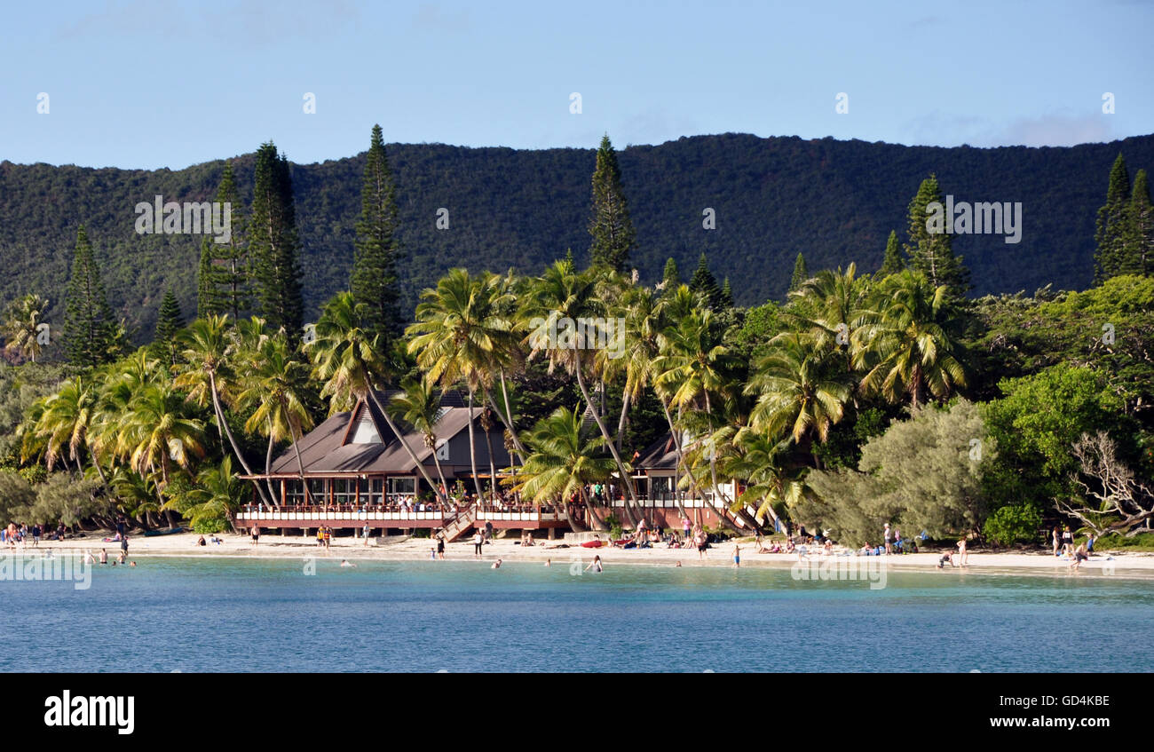 Kuto Bay, Ile des Pins, Neukaledonien (Französisch Gebiet), Süd-Pazifik. Stockfoto