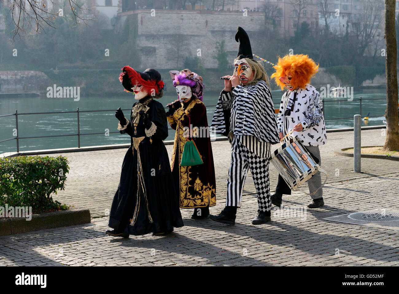 Basel-Karneval, Basel, Schweiz Stockfoto