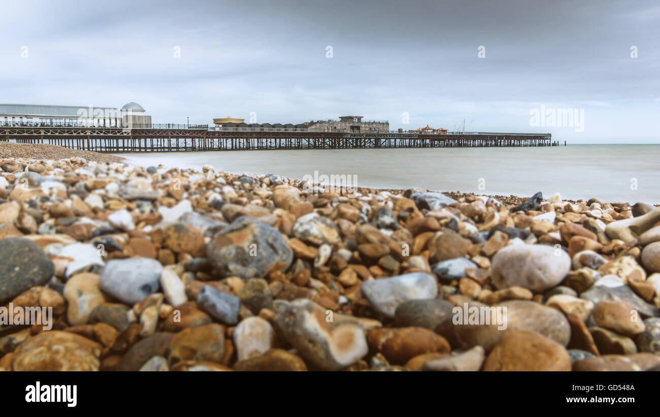 neu restauriert Pier von Hastings, England, UK Stockfoto