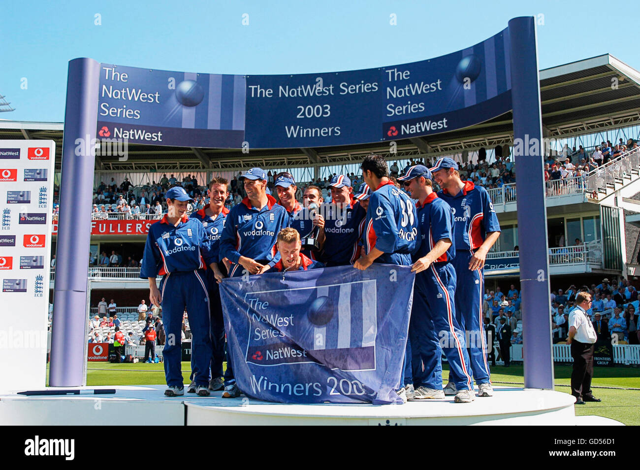 England-team Stockfoto