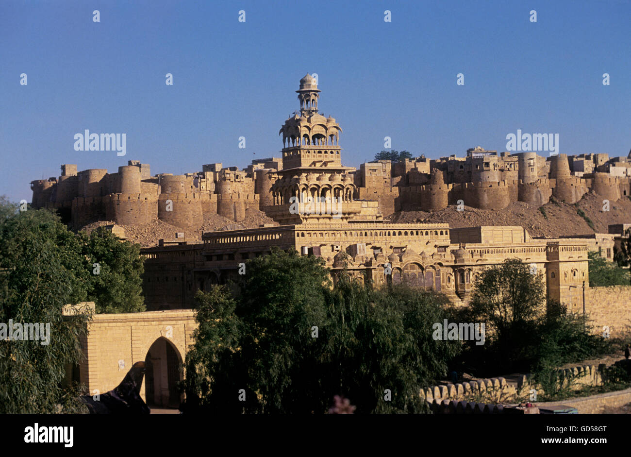 Jaisalmer Fort Stockfoto