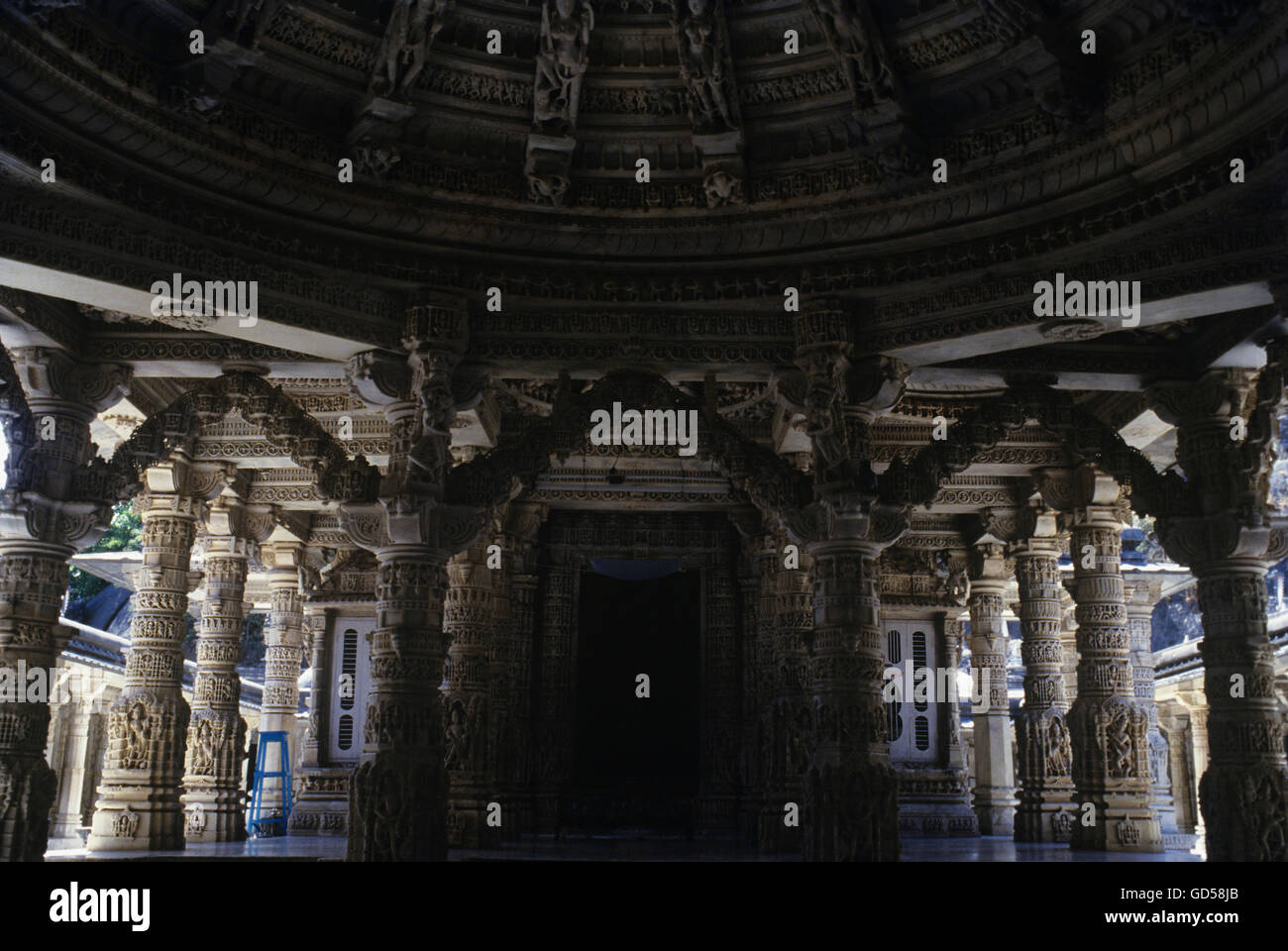 Dilwara Jain-Tempel Stockfoto