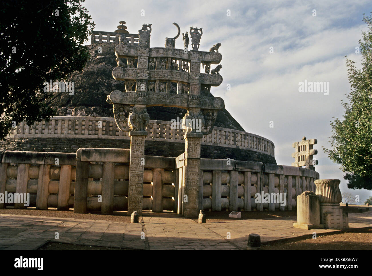 Stupa Stockfoto