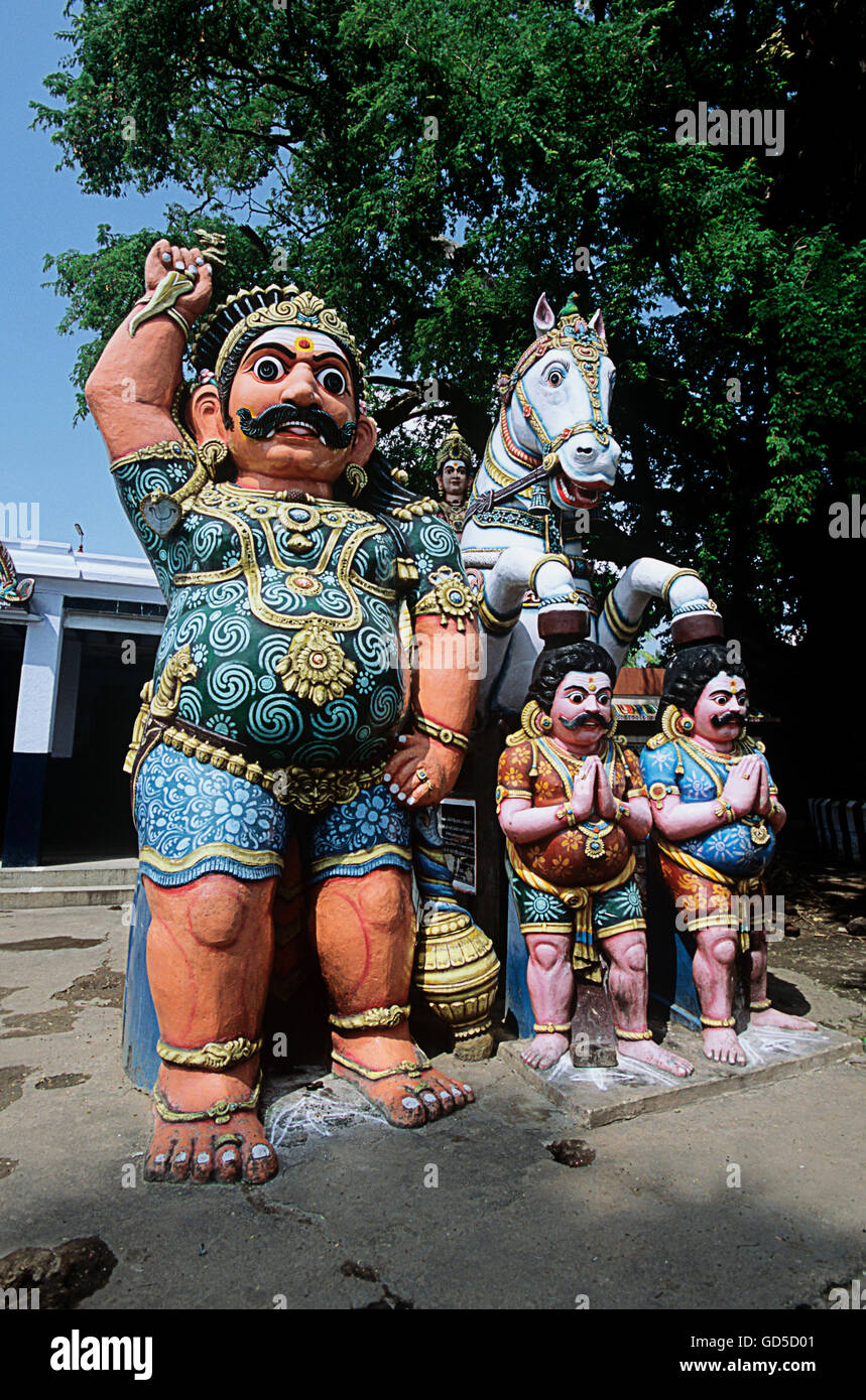 Ayyanar Tempel Stockfoto