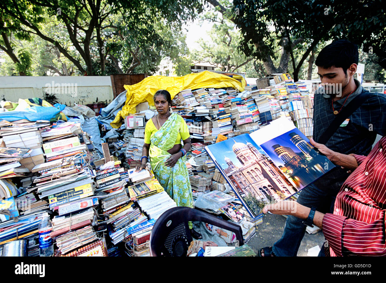 Altes Buch-shops Stockfoto