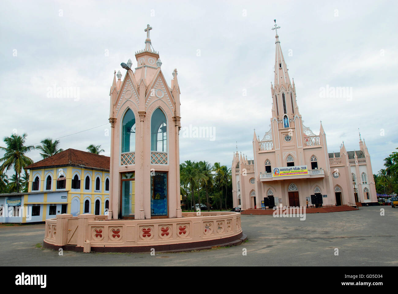 Syrische katholische Kathedrale Stockfoto