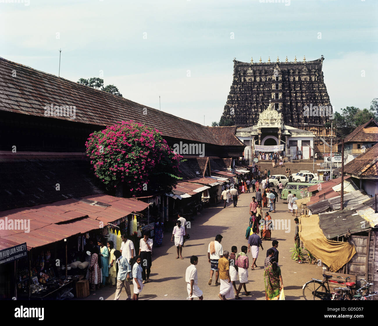Padmanabhaswamy Tempel Stockfoto
