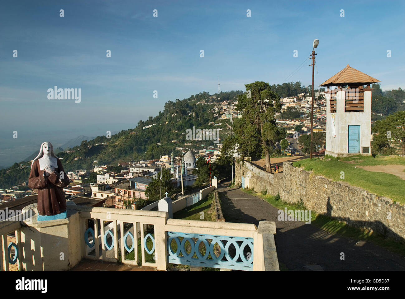 Kodaikanal Stadt Stockfoto