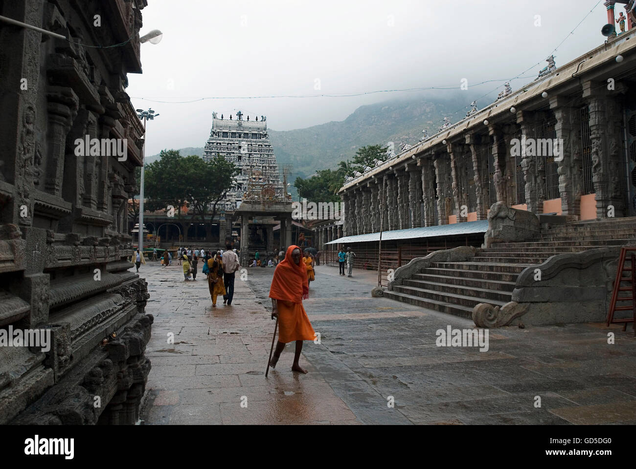 Arunachaleswara Tempel Stockfoto