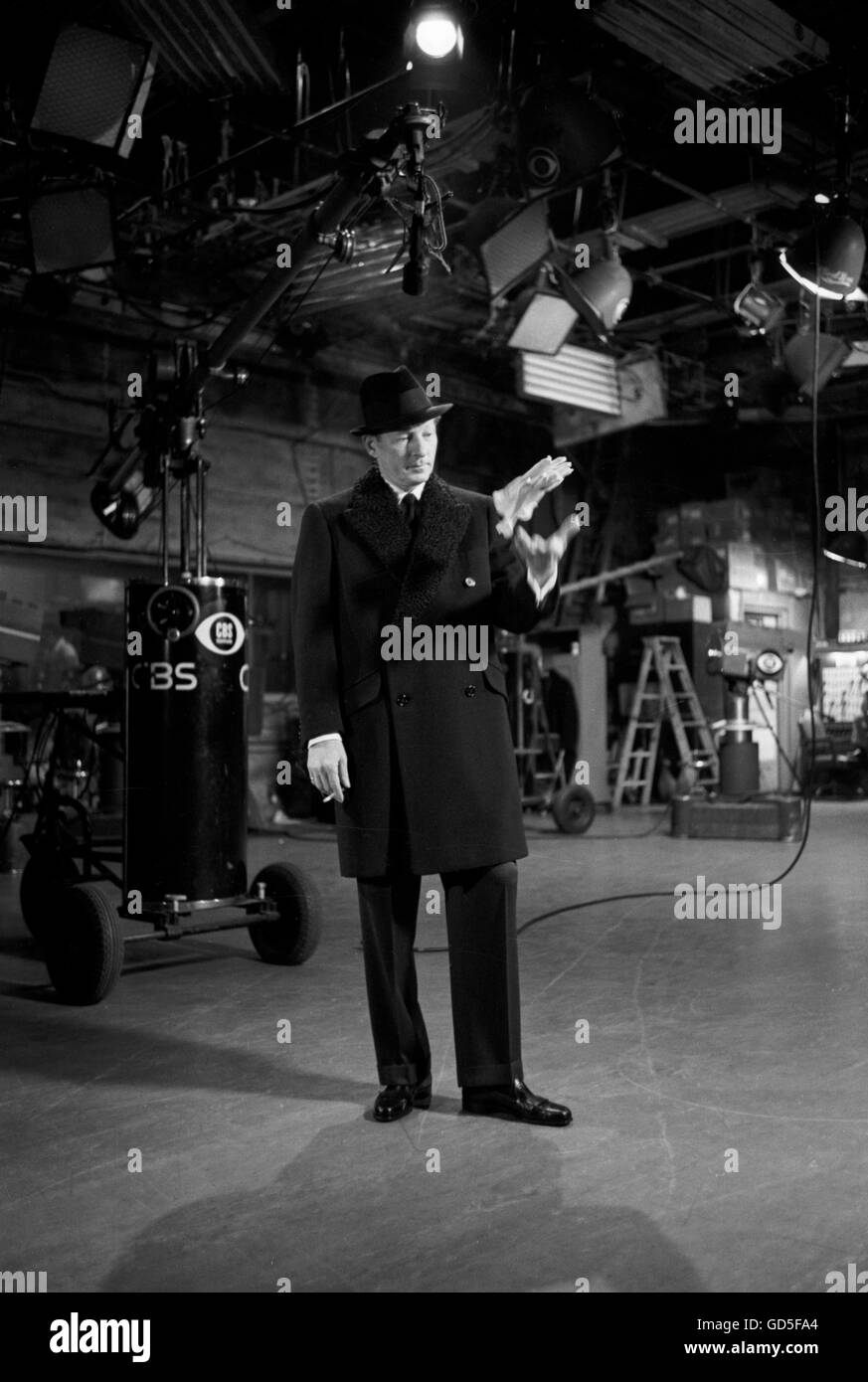 Danny Kaye auf CBS TV, 1960. Stockfoto