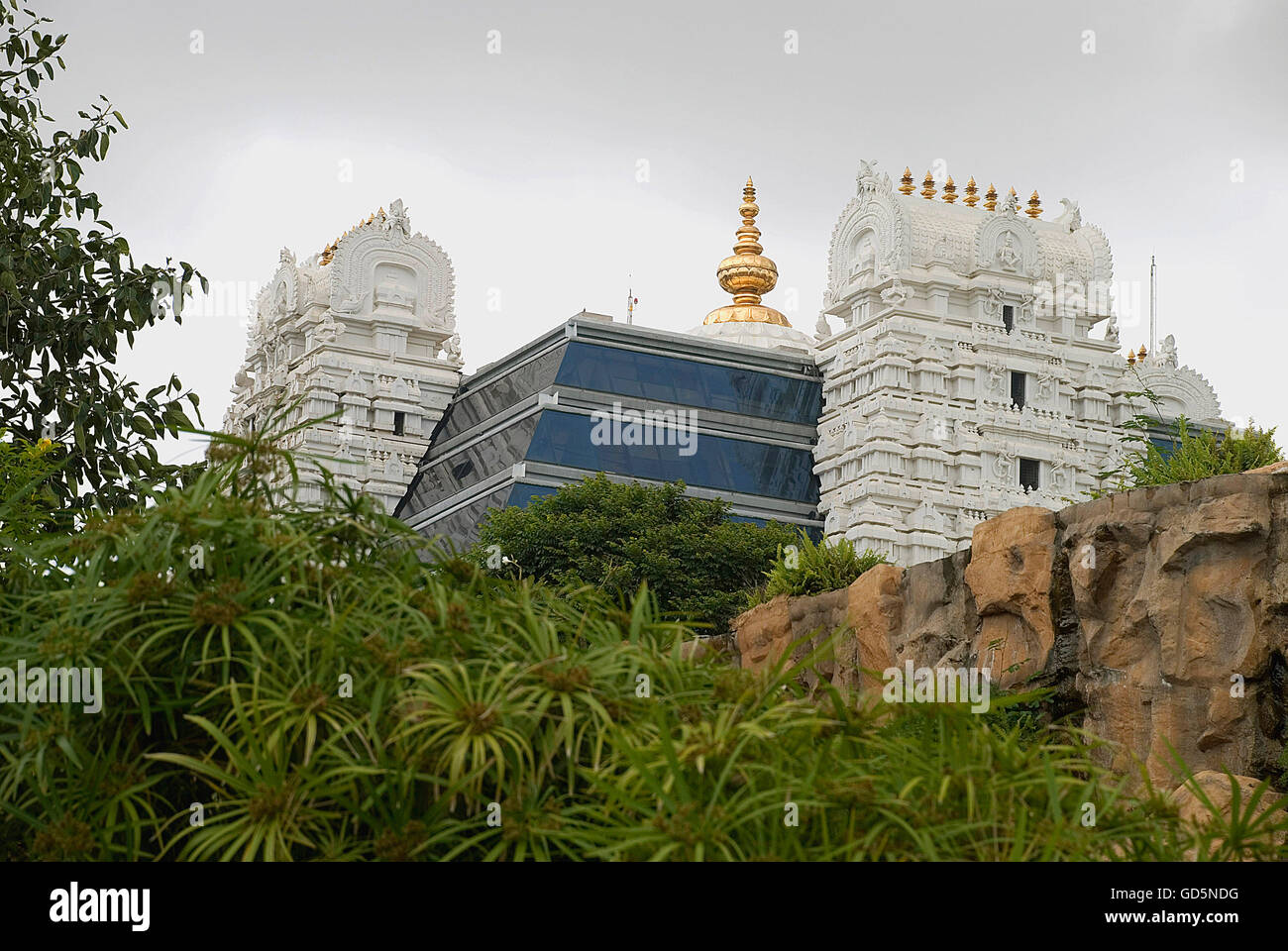 ISKCON Tempel Stockfoto