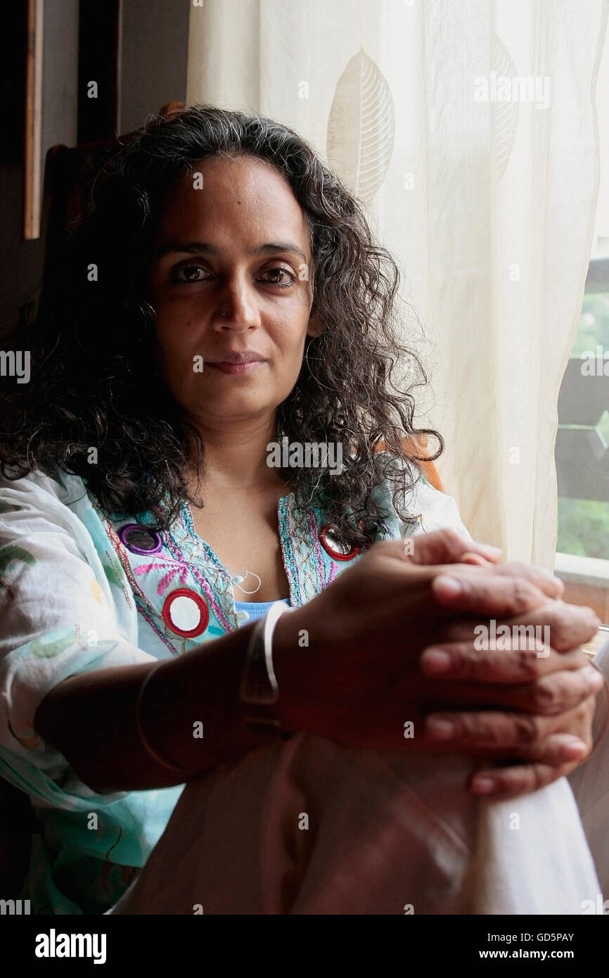 Arundhati Roy Stockfoto