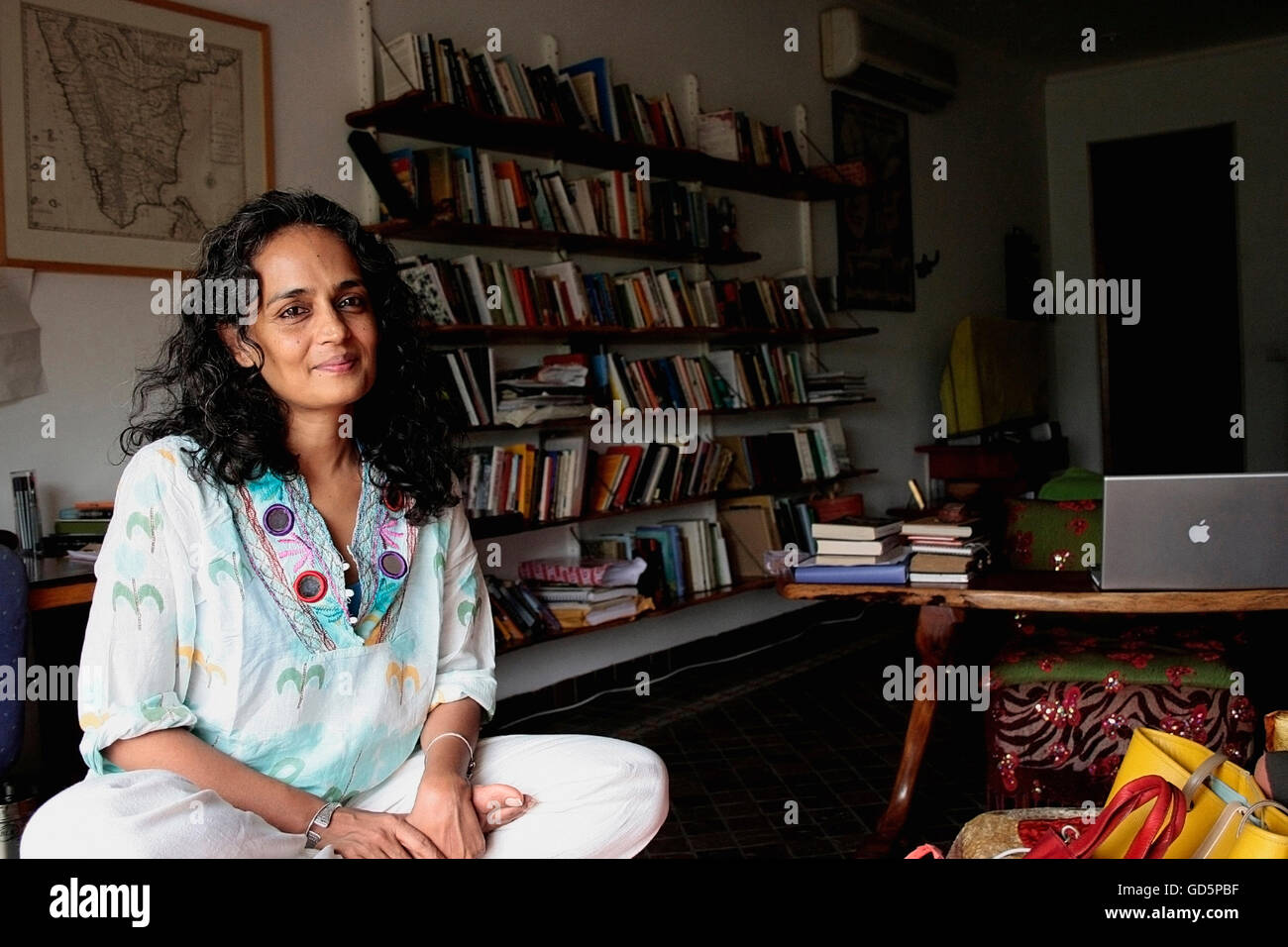 Arundhati Roy Stockfoto