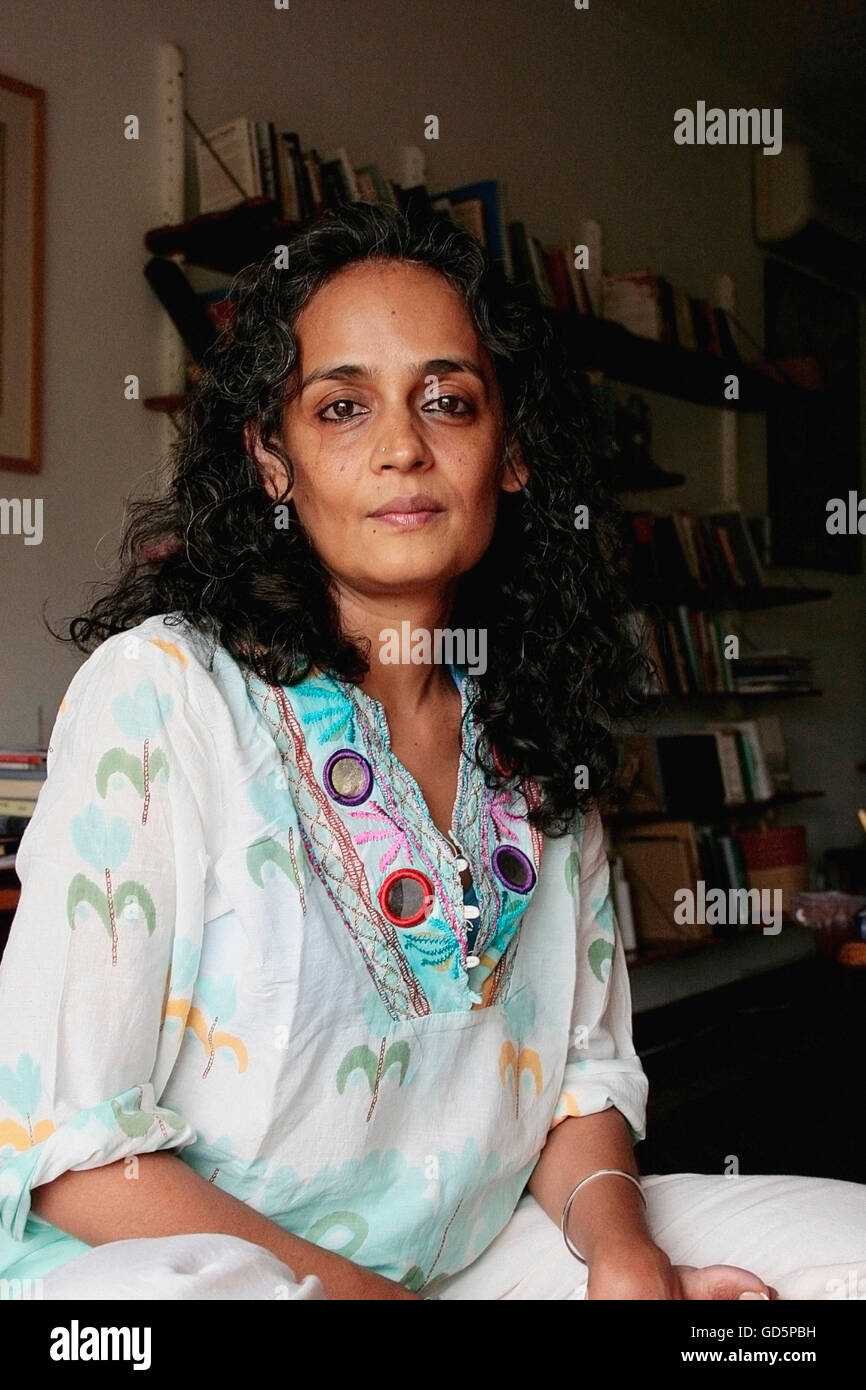 Arundhati Roy Stockfoto