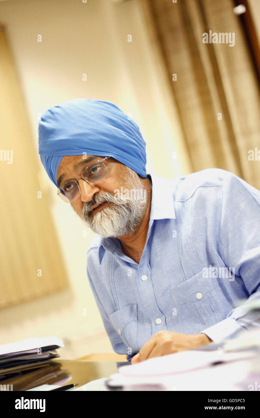 Montek Singh Ahluwalia Stockfoto