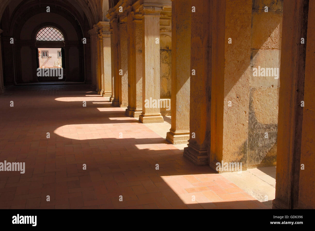 Tomar, Kloster des Ordens Christus, Santarem District, Ribatejo, Portugal Stockfoto