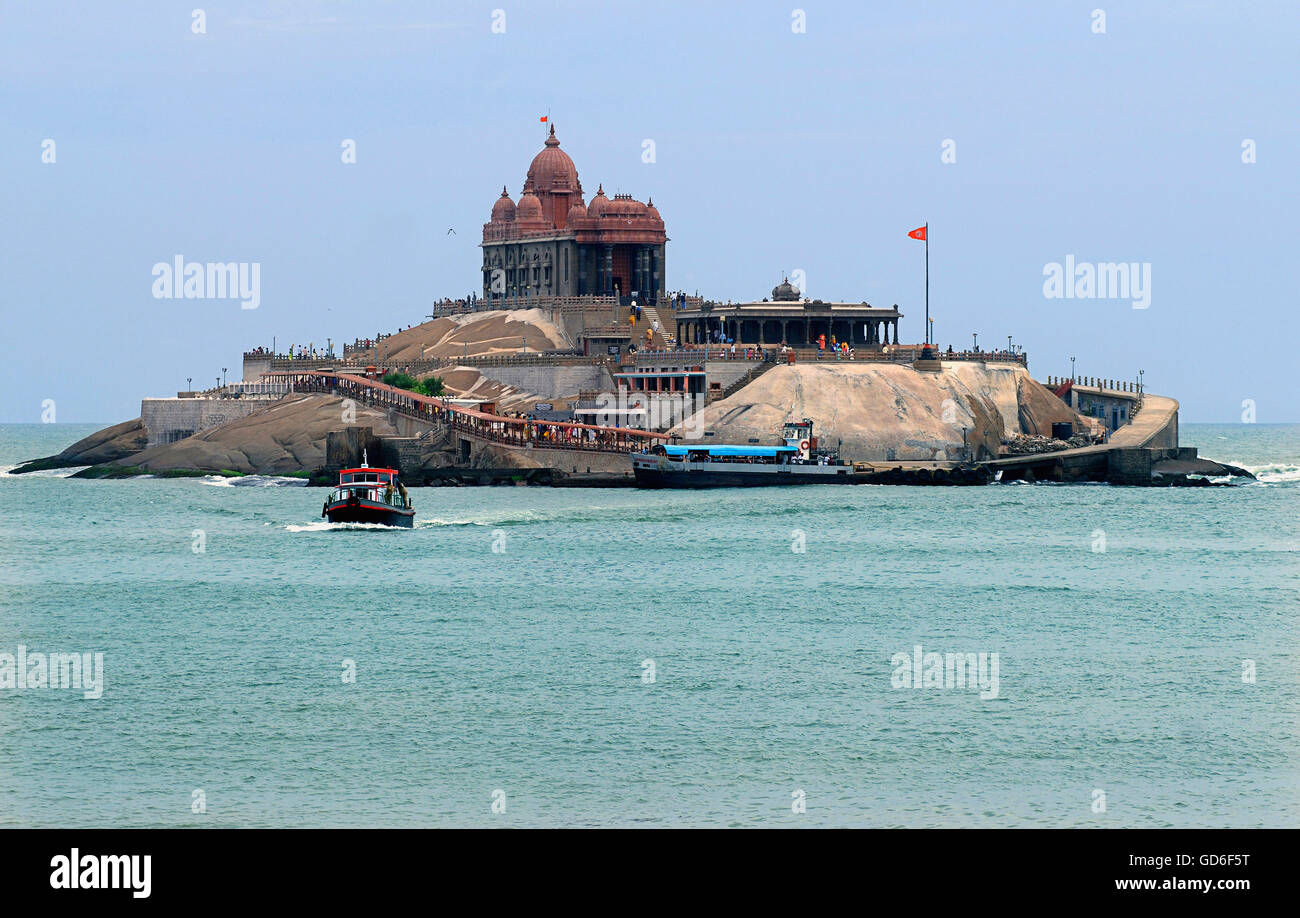 Vivekananda Rock Memorial Stockfoto