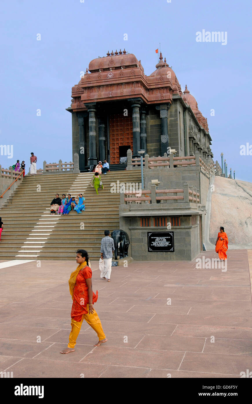 Vivekananda Rock Memorial Stockfoto