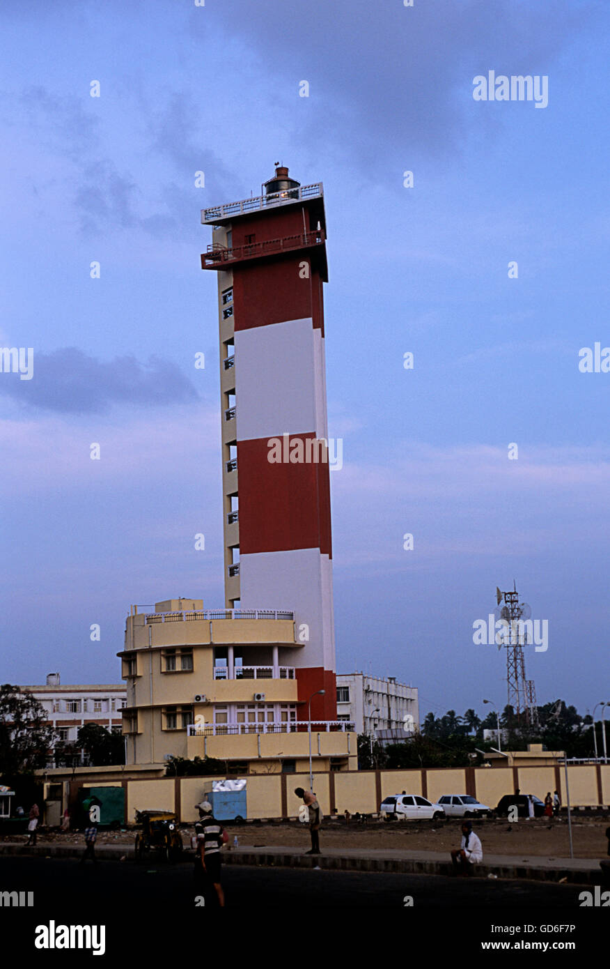 Dreieckige Leuchtturm Stockfoto