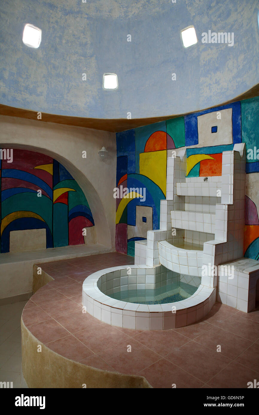 Charmantes Hotel RESIDENCE SULTANA in Zarzid, Tunesien Stockfoto