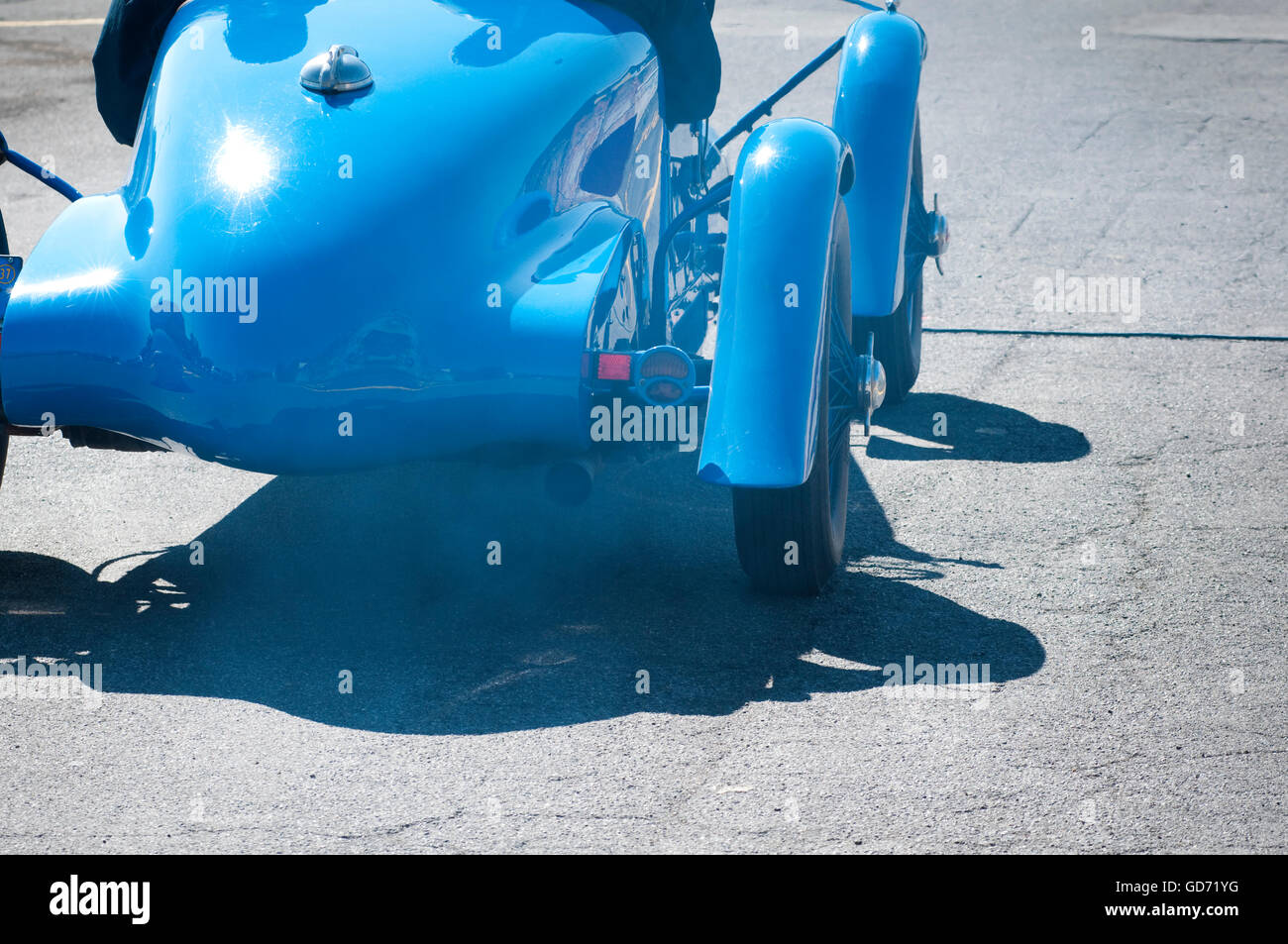 Oldtimer Rennen Stockfoto