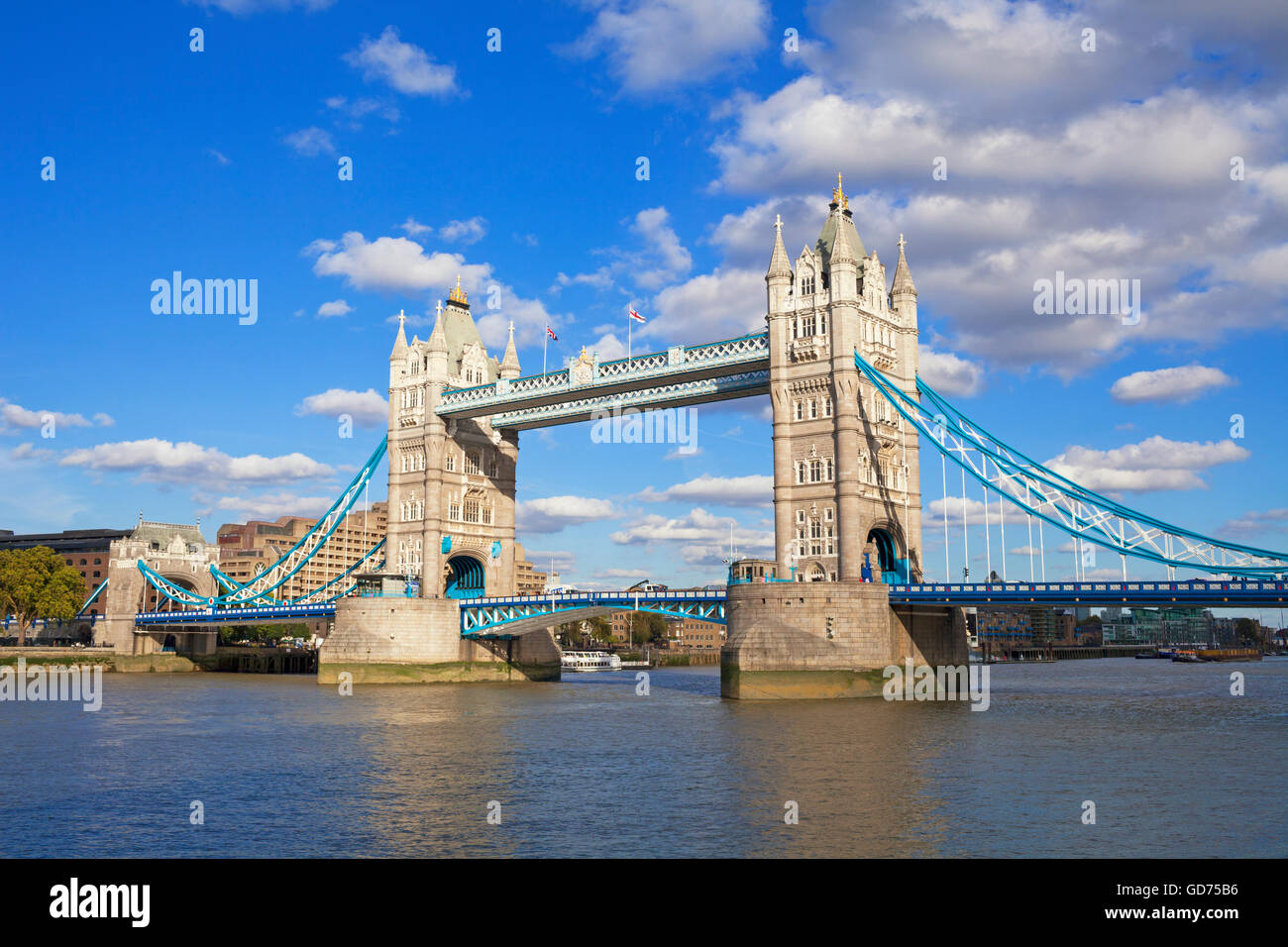 Tower Bridge, London, England, Vereinigtes Königreich Stockfoto