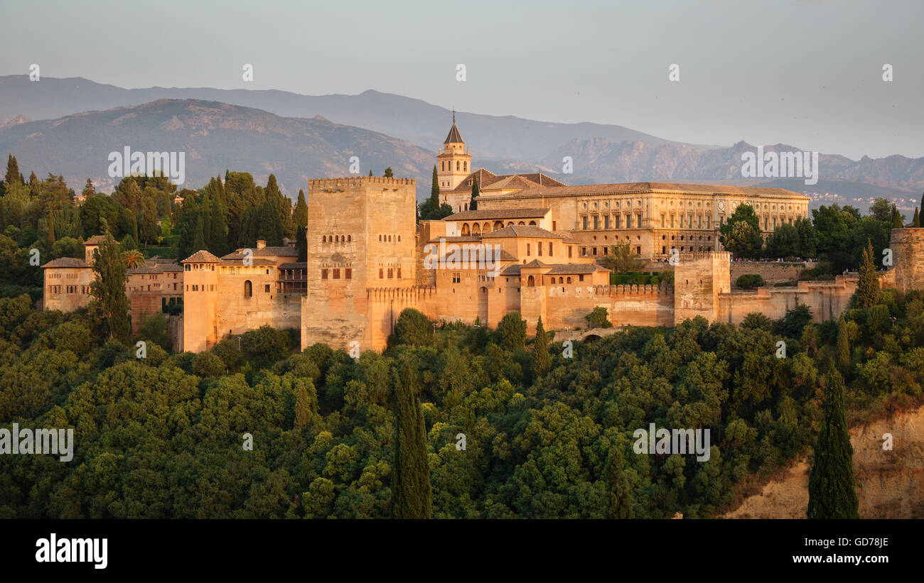 Festungsanlage Der Alhambra