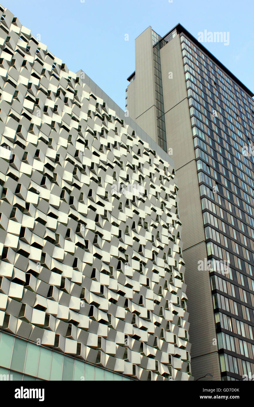 Sheffield City Centre Architektur Stockfoto