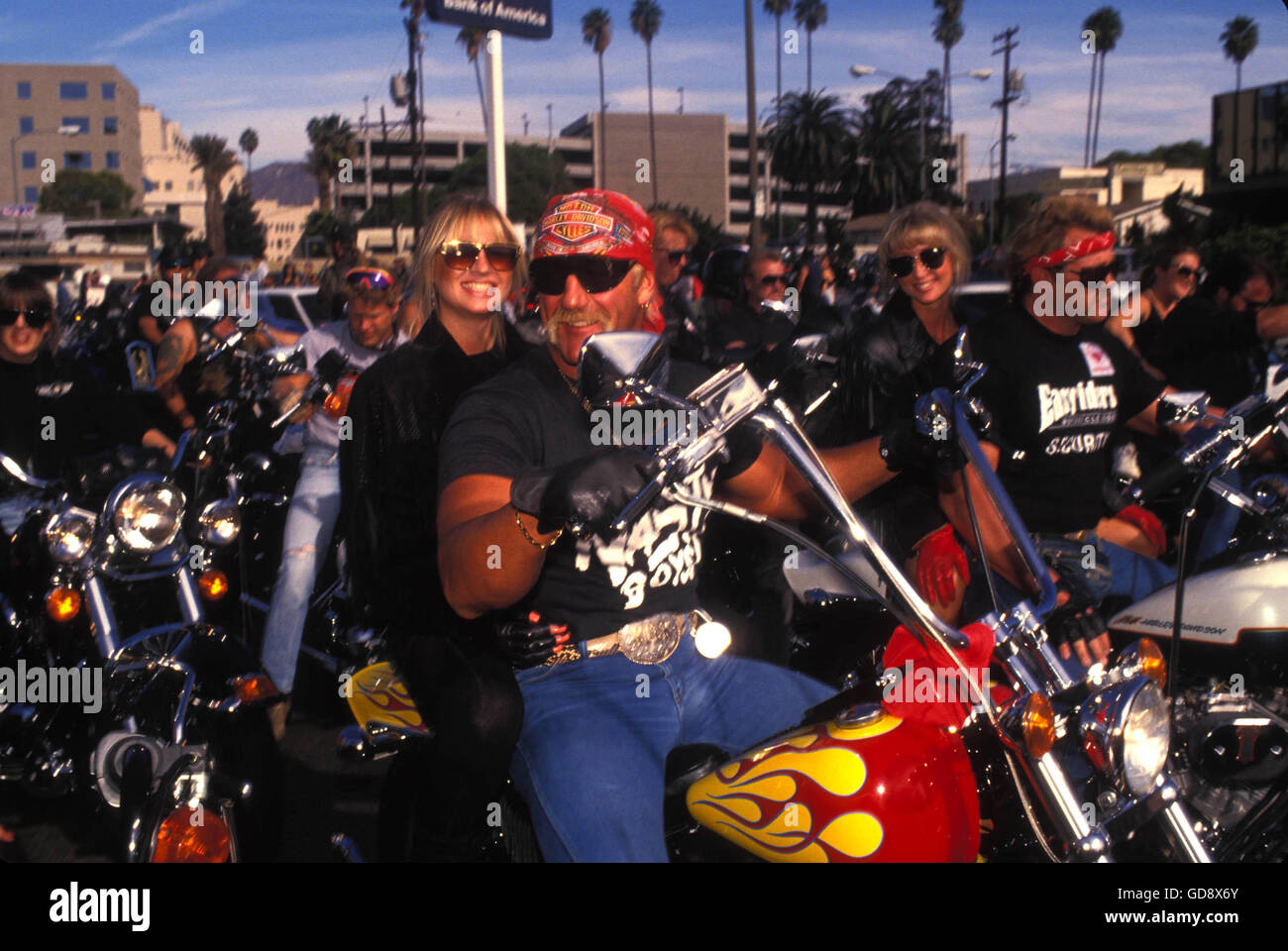 Hulk Hogan und Frau Linda Hogan. 27. November 2007. -© Roger Karnbad/ZUMA Draht/Alamy Live-Nachrichten Stockfoto