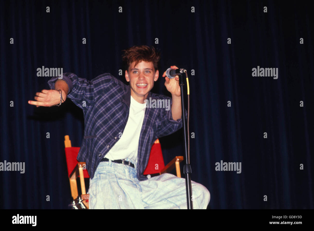 Corey Haim 1989. 17. August 2007. -© Roger Karnbad/ZUMA Draht/Alamy Live-Nachrichten Stockfoto