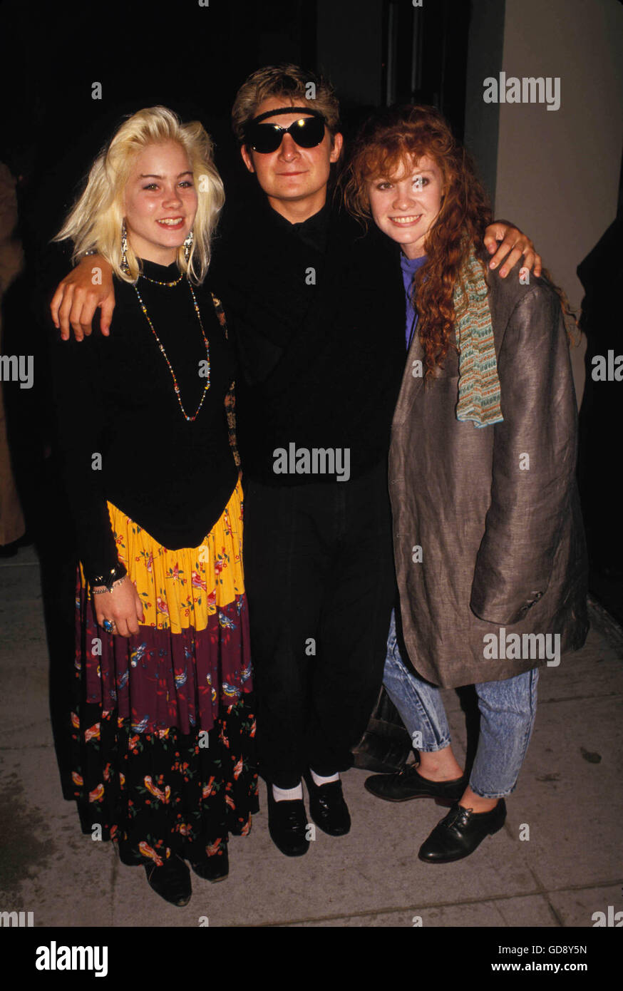 15. August 2007 - COREY FELDMAN mit CHRISTINA APPLEGATE und KHRYSTYNE HAJE 1987.  -(Bild Kredit: Roger Karnbad © über ZUMA Draht) Stockfoto