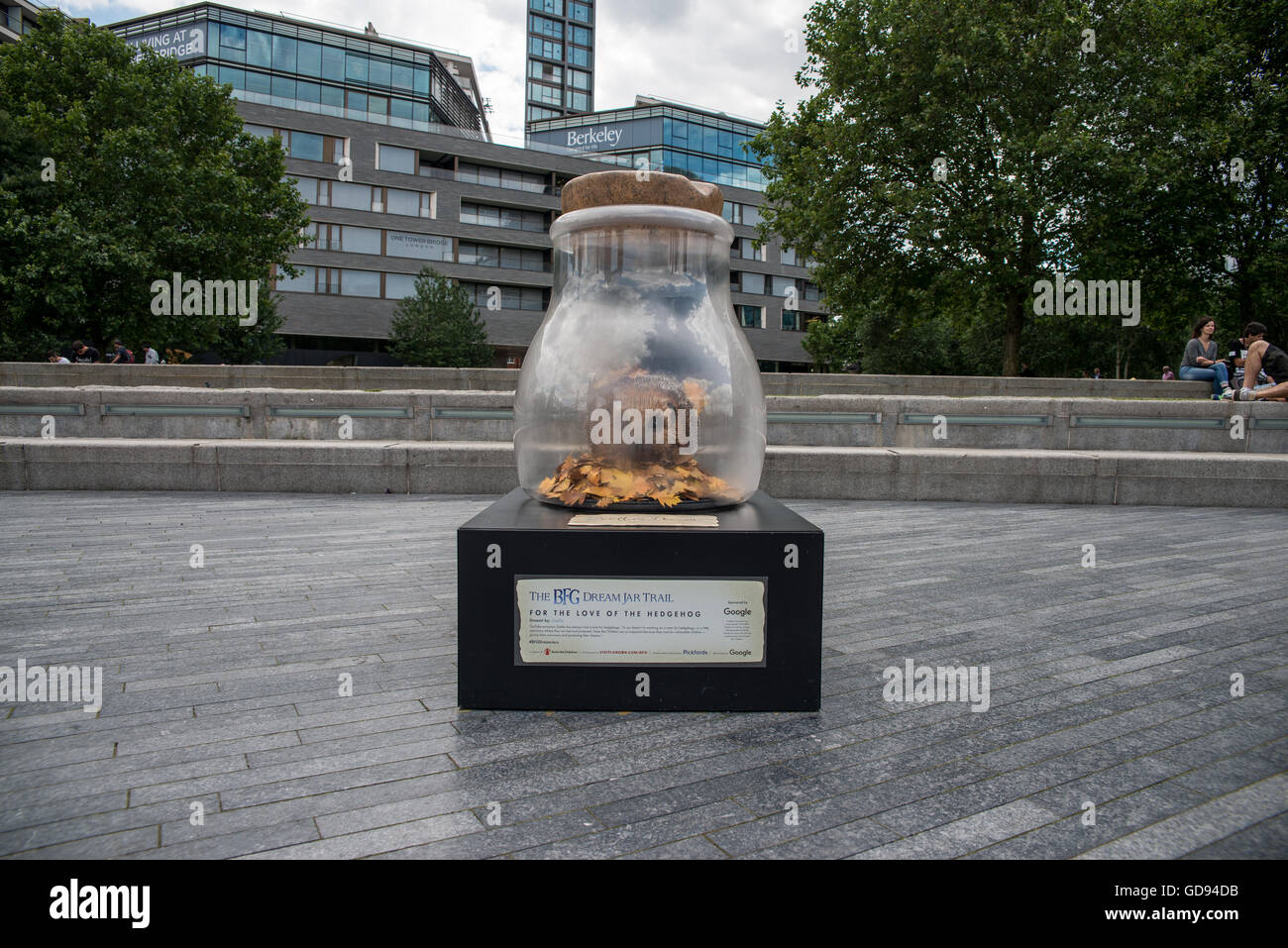 Für die Liebe des Igels mit Zoella - BFG Traum Jar Trai, Tower Bridge Exhibition - London, GB - © Alberto Pezzali/Alamy Stockfoto