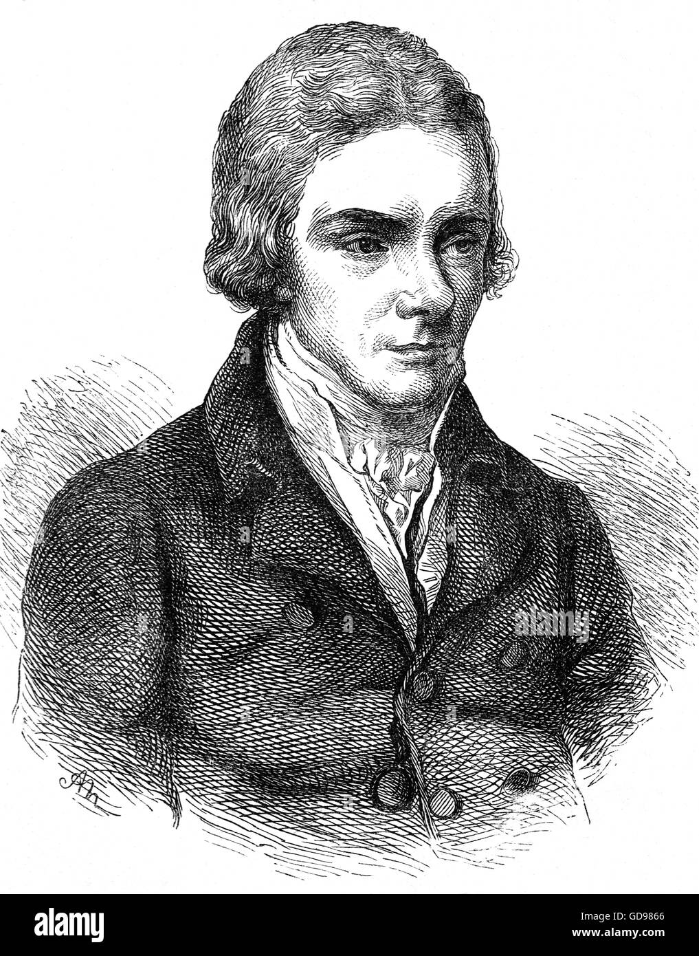 William Wilberforce (1759 – 1833) war ein englischer Politiker, Philanthrop und ein Führer der Bewegung, den Sklavenhandel abzuschaffen. A native of Kingston upon Hull, Yorkshire, er begann seine politische Karriere und wurde ein unabhängiger Abgeordneter für Yorkshire (1784 – 1812). Im Jahre 1785 wurde er eine evangelische Christen, führte zu großen Veränderungen zu seinem Lebensstil und ein lebenslanges Anliegen einer Reform. Stockfoto