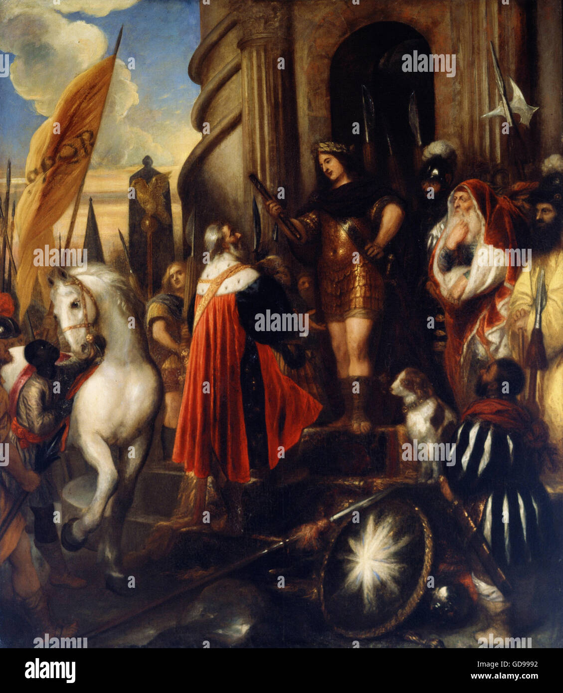 Jan Lievens - Quintus Fabius Maximus Stockfoto