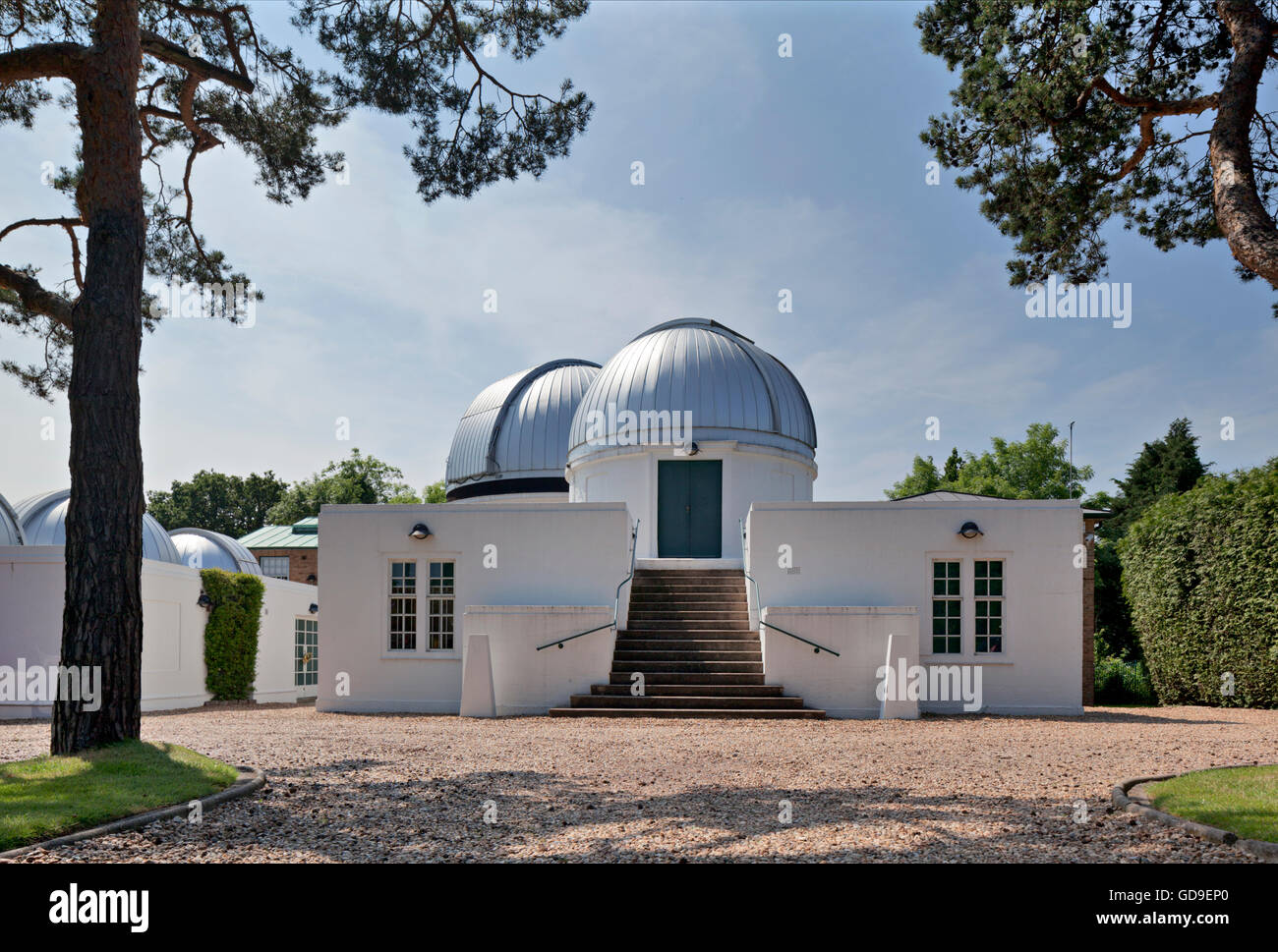 UCL Observatorium Mill Hill, London Stockfoto
