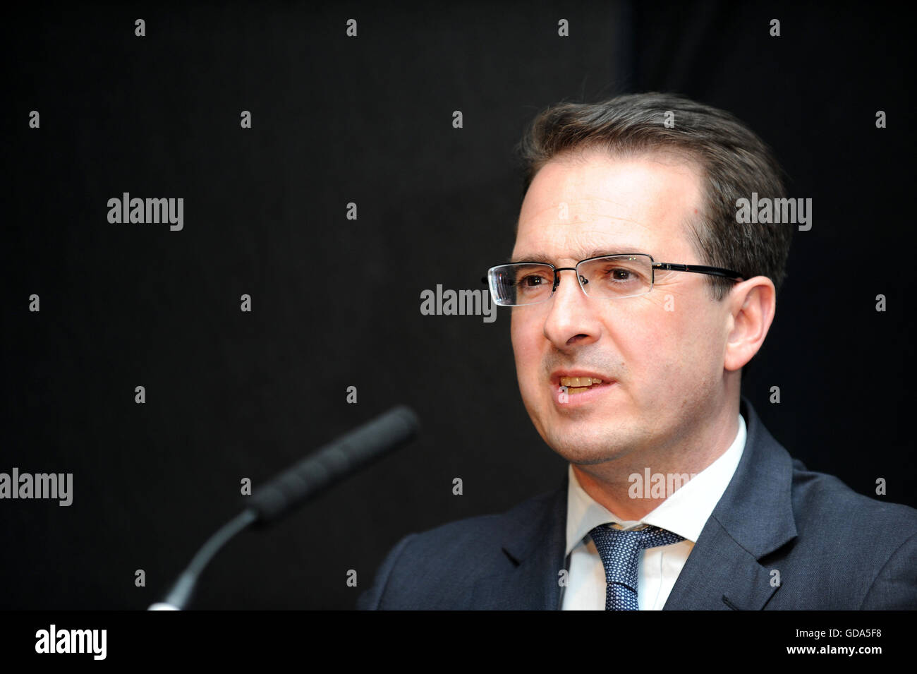 Owen Smith Arbeitspartei MP für Pontypridd in Südwales. Stockfoto