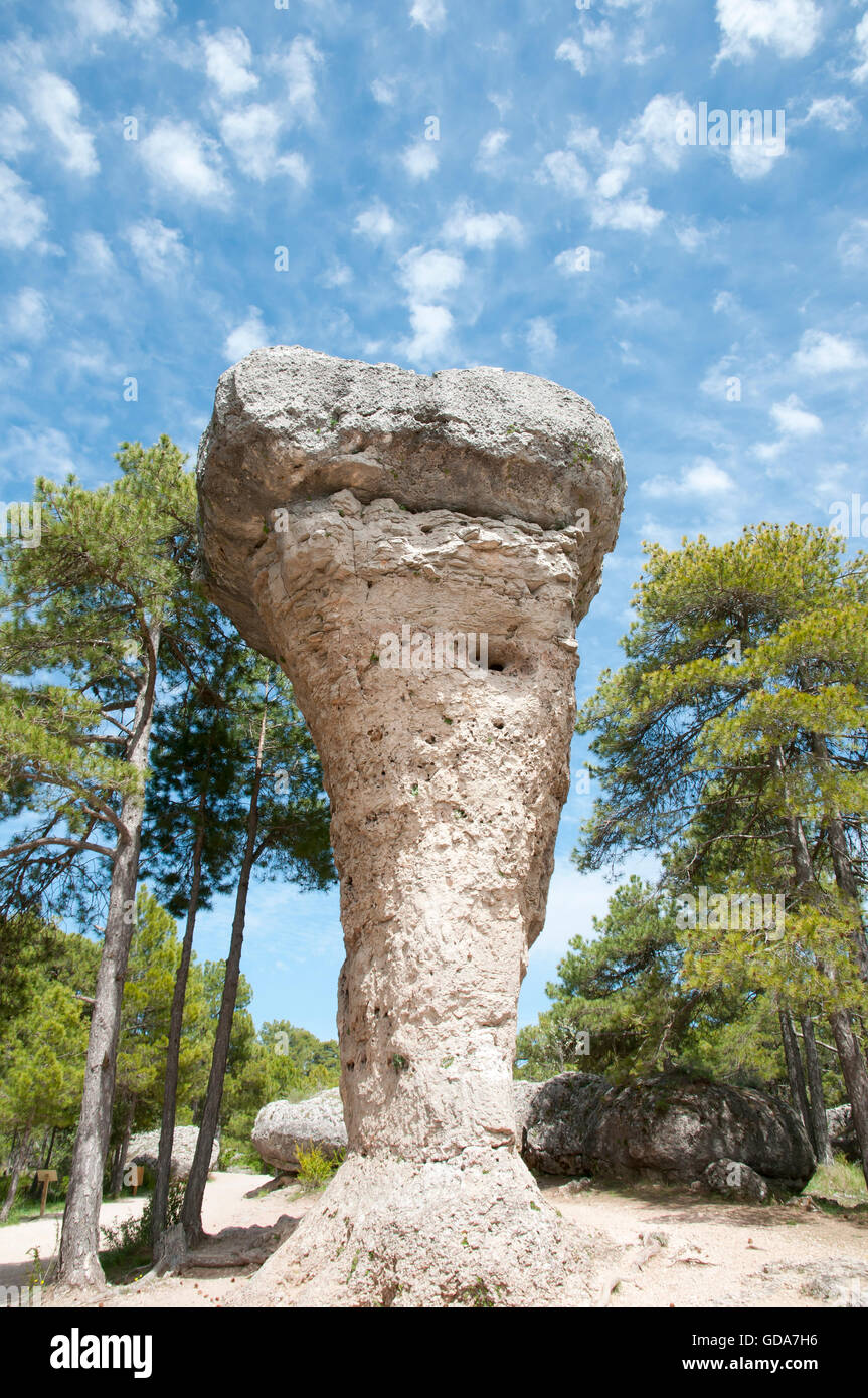 Ciudad Encantada (verzauberte Stadt) - Spanien Stockfoto