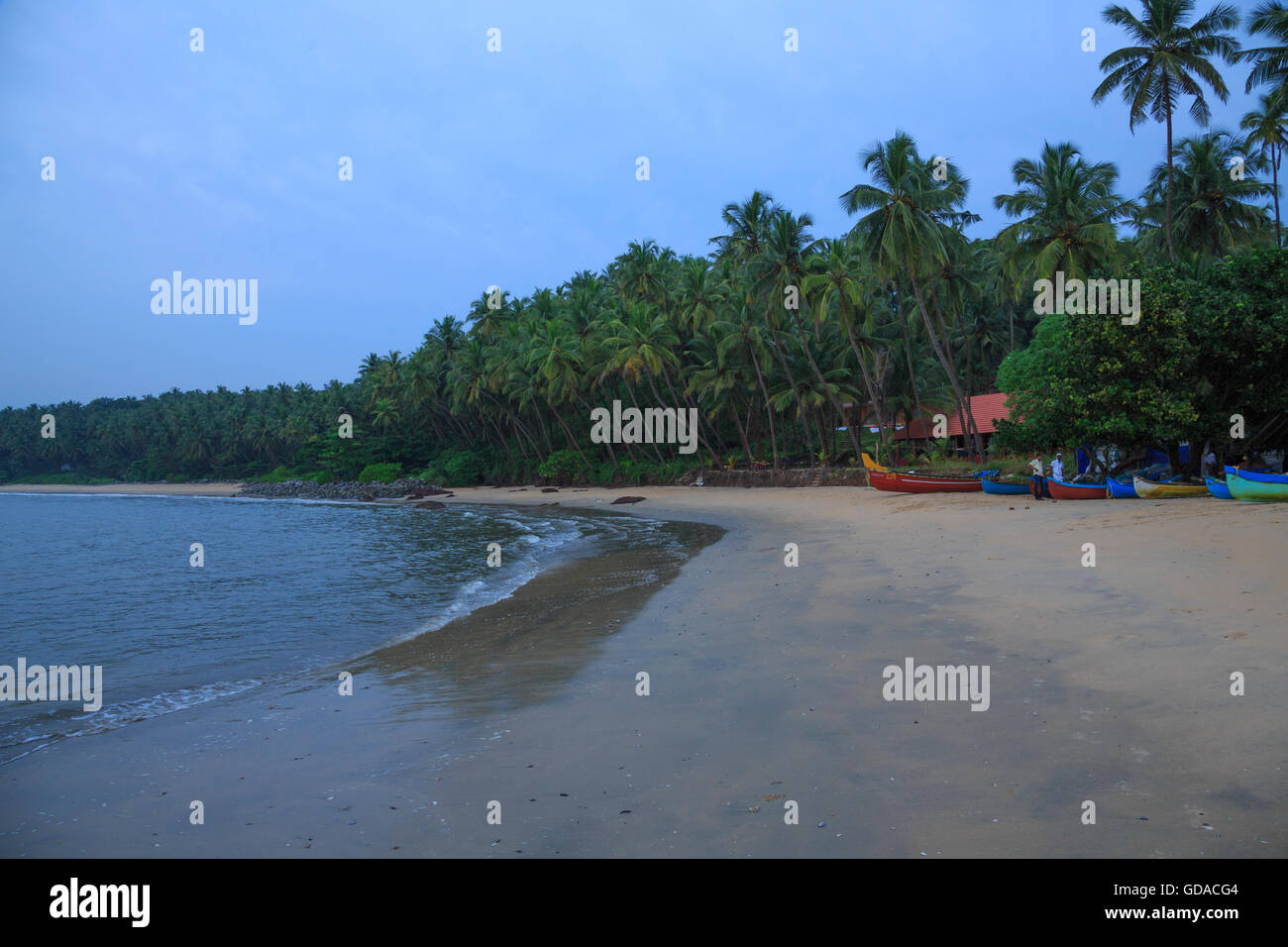 Kannur Beach (North Kerala, Indien) Stockfoto