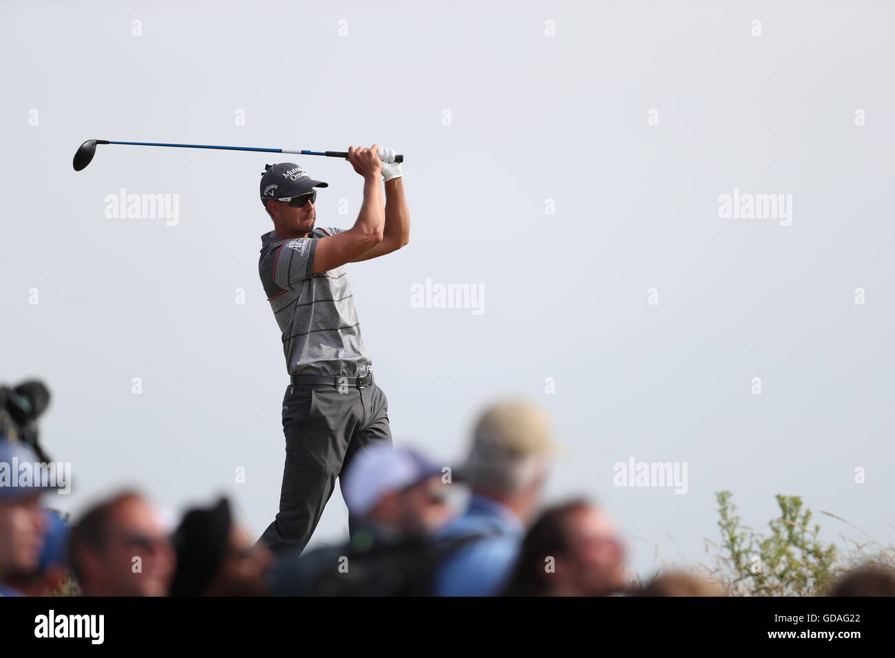 Matt Kuchar aus den USA am ersten Tag der Open Championship 2016 im Royal Troon Golf Club, South Ayrshire. DRÜCKEN SIE VERBANDSFOTO. Bilddatum: Donnerstag, 14. Juli 2016. Siehe PA Geschichte GOLF Open. Bildnachweis sollte lauten: David Davies/PA Wire. Stockfoto
