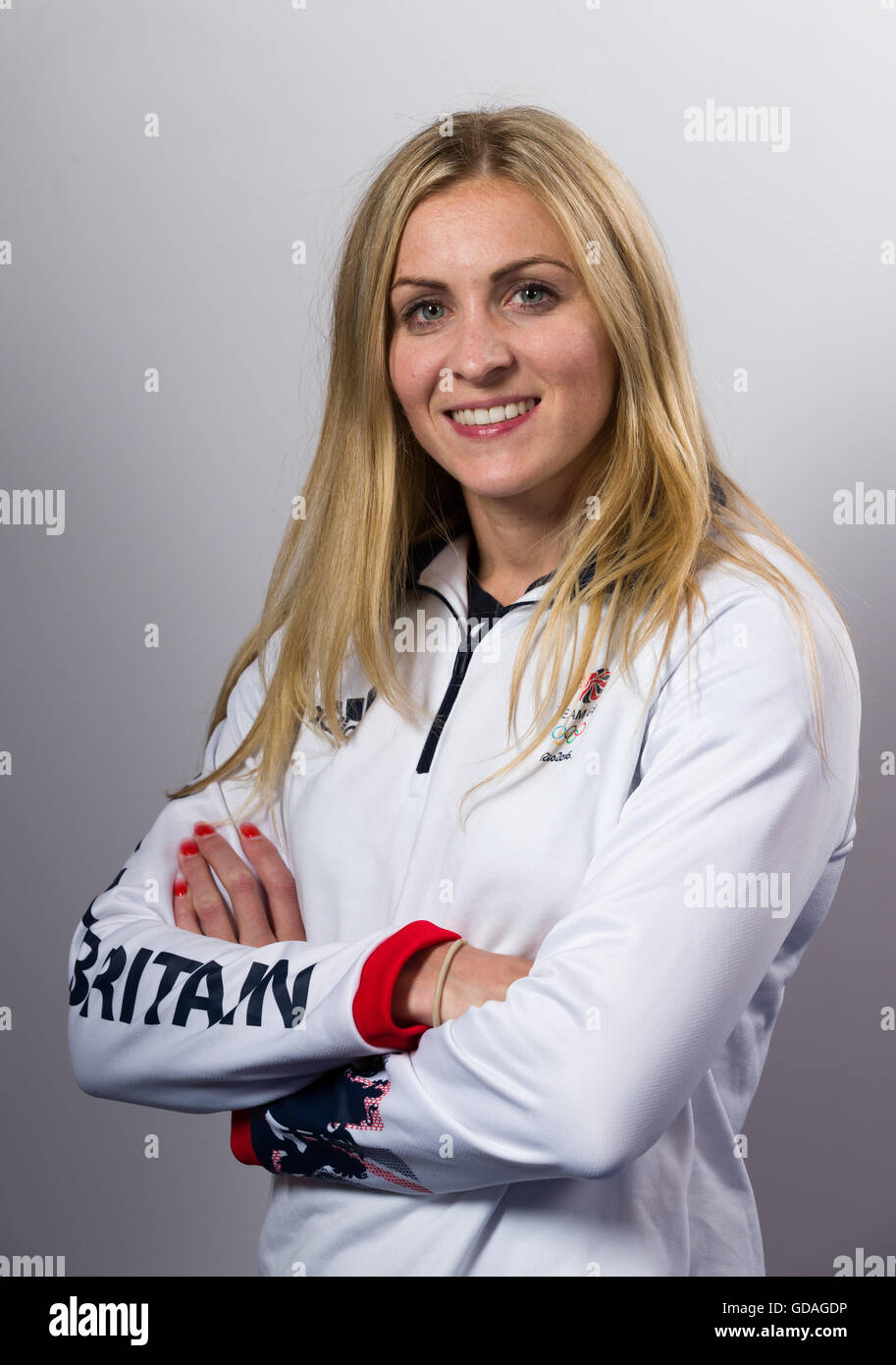 Louise Bloor während der Sitzung Team GB Kitting heraus im NEC, Birmingham. PRESSEVERBAND Foto. Bild Datum: Donnerstag, 14. Juli 2016. Bildnachweis sollte lauten: John Walton/PA Wire Stockfoto