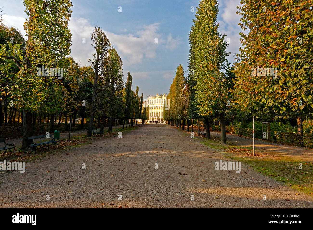 Schloss Schönbrunn Stockfoto