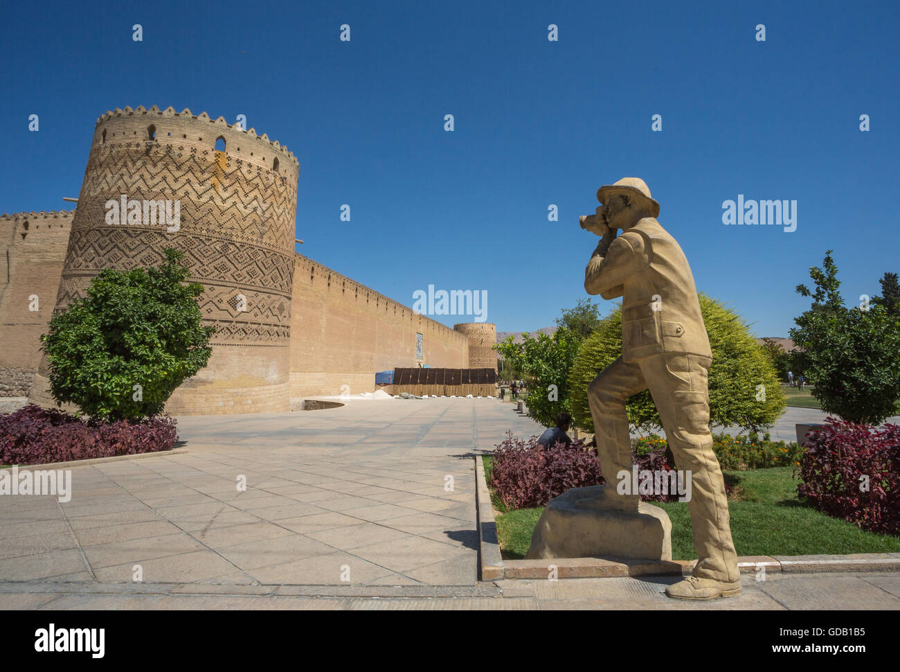 Iran, Shiraz Stadt, Arg-e Karim Khan Zitadelle Stockfoto
