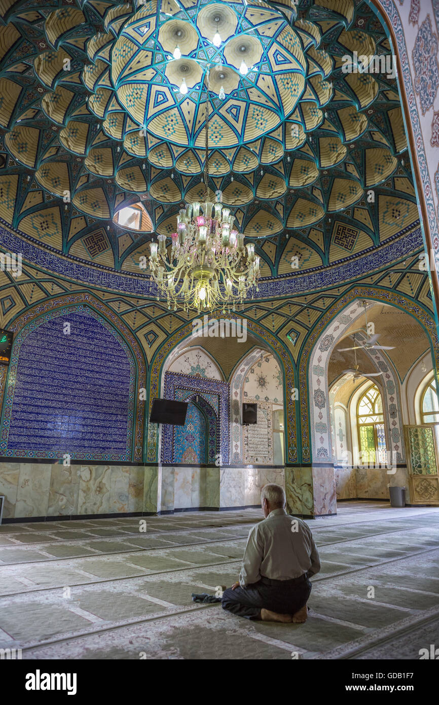 Iran, Aran Stadt (in der Nähe von Koshan), Mohamed Helal Komplex, Imam Sade Mausoleum Stockfoto