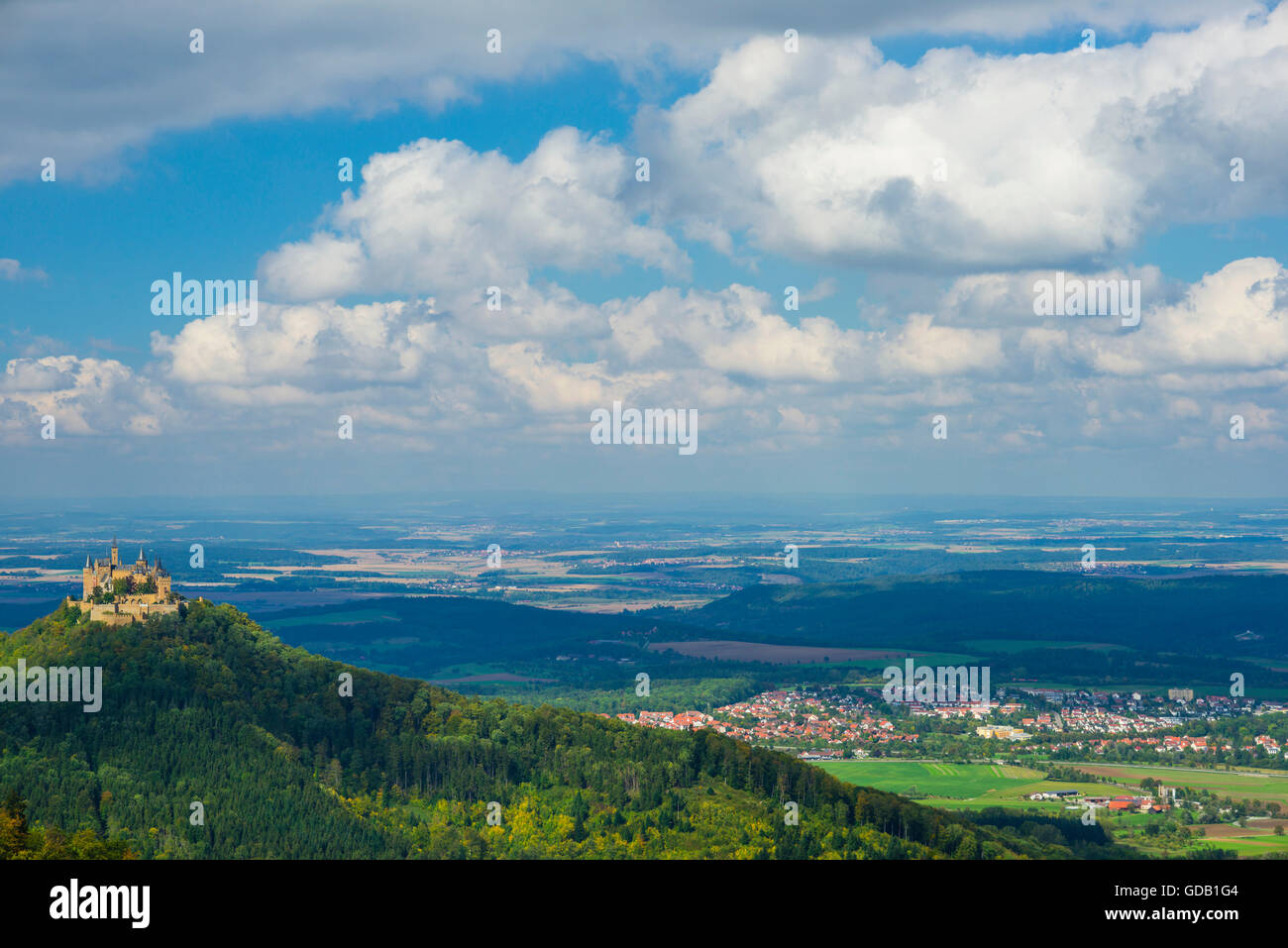 BadenWürtemberg, Schloss, Burg Hohenzollern, Schlossberg, Deutschland