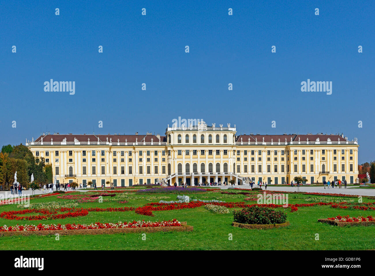 Schlosspark Schönbrunn, Stockfoto