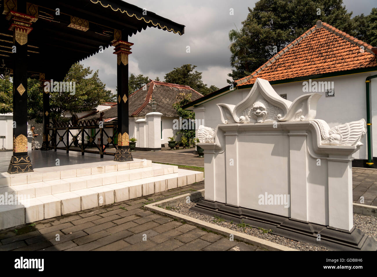 der Palast des Sultans / Kraton, Yogyakarta, Java, Indonesien, Asien Stockfoto