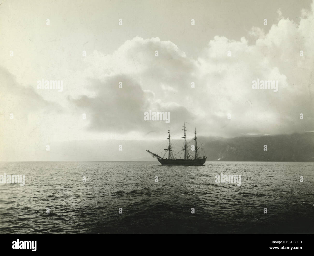 FILM Meuterei auf der Bounty (1935, Frank Lloyd) HMS Bounty Stockfoto