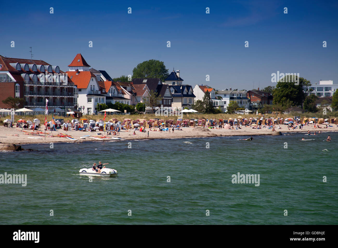 Jeder der Niendorf, Timmendorfer Strand, Lübeck Bucht, Ostsee, Schleswig-Holstein, Deutschland Stockfoto